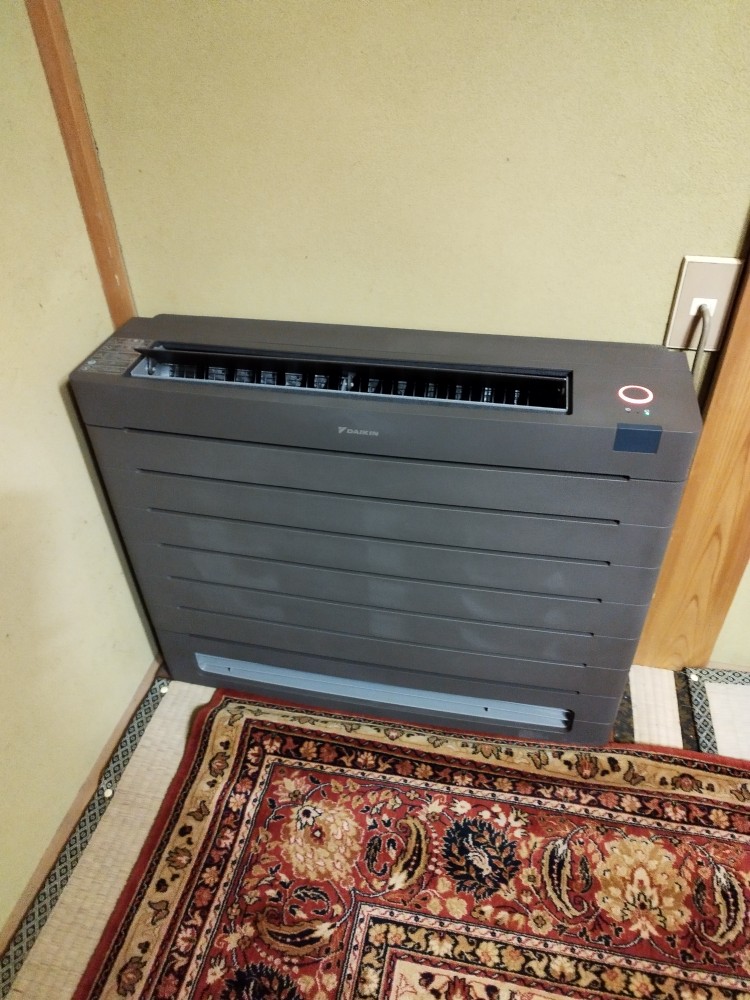 関ケ原町 床置きエアコン入替